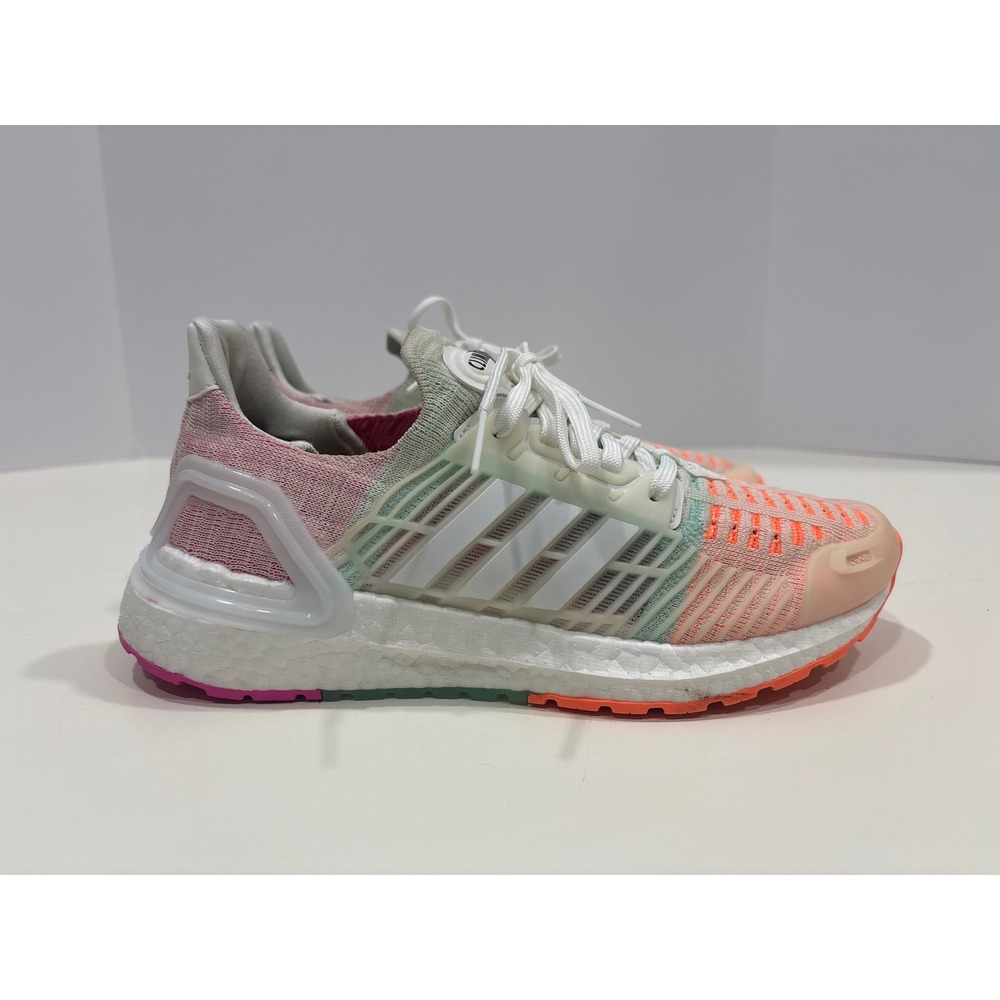Adidas Ultraboost DNA Climacool Pink Orange Mint Women 5.5 FZ2542